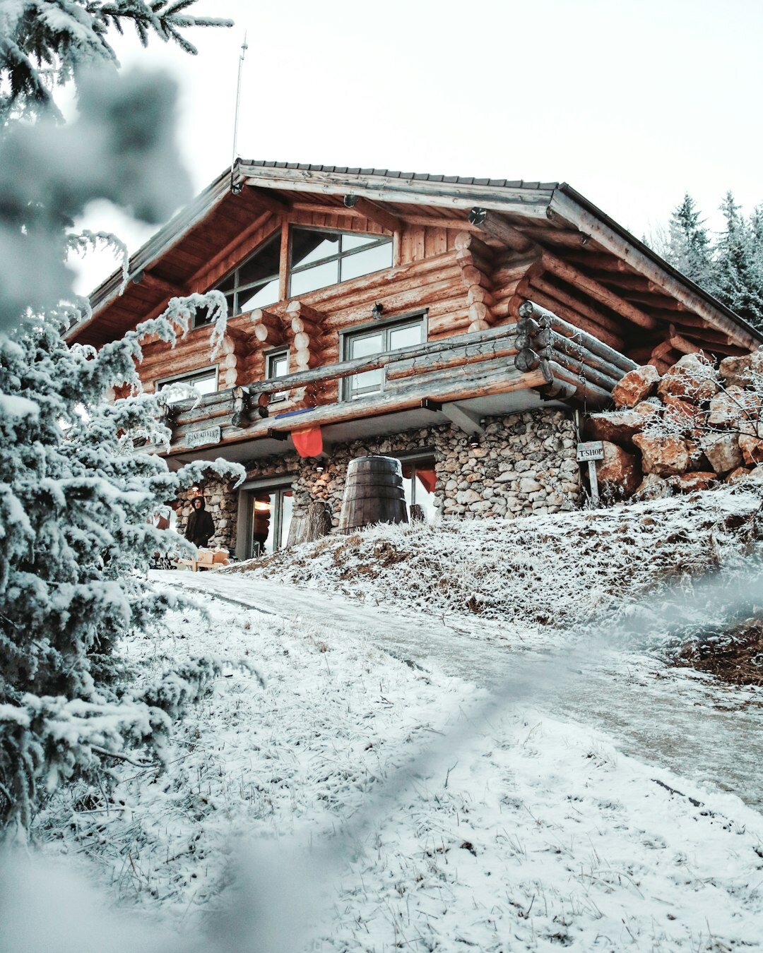 swiss mountain chalet